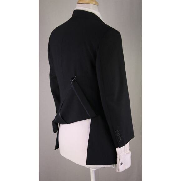 J. Press Custom Made Black Tonstripe 3-Btn Wool Suit 34S - Picture 7 of 10